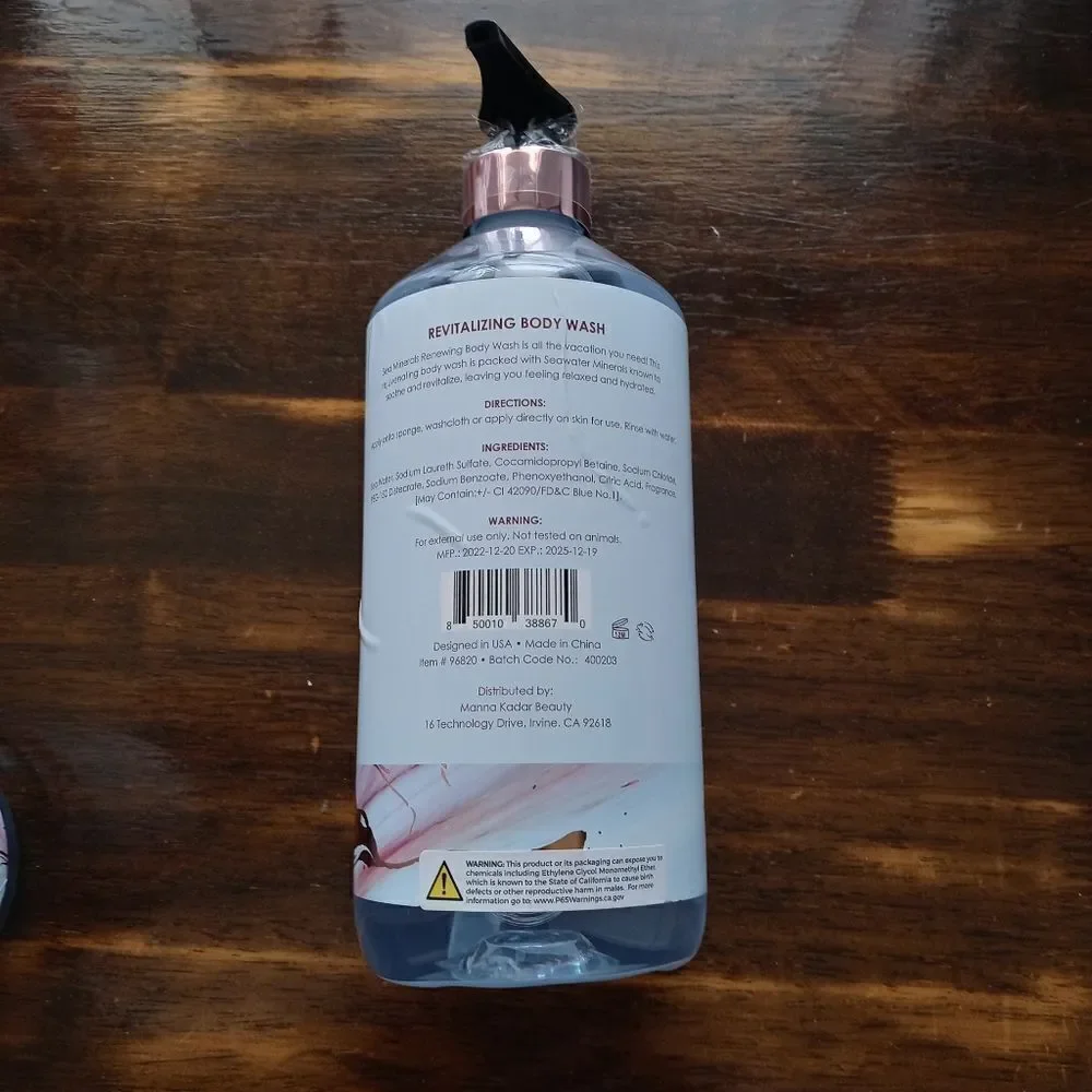 Sea Minerals Body Wash - Pomegranate Freesia